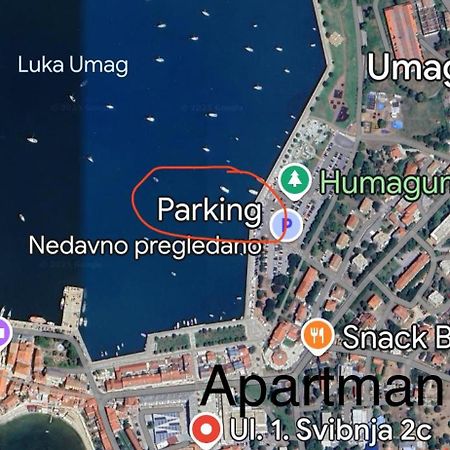 Bella Apartment Umag Eksteriør bilde