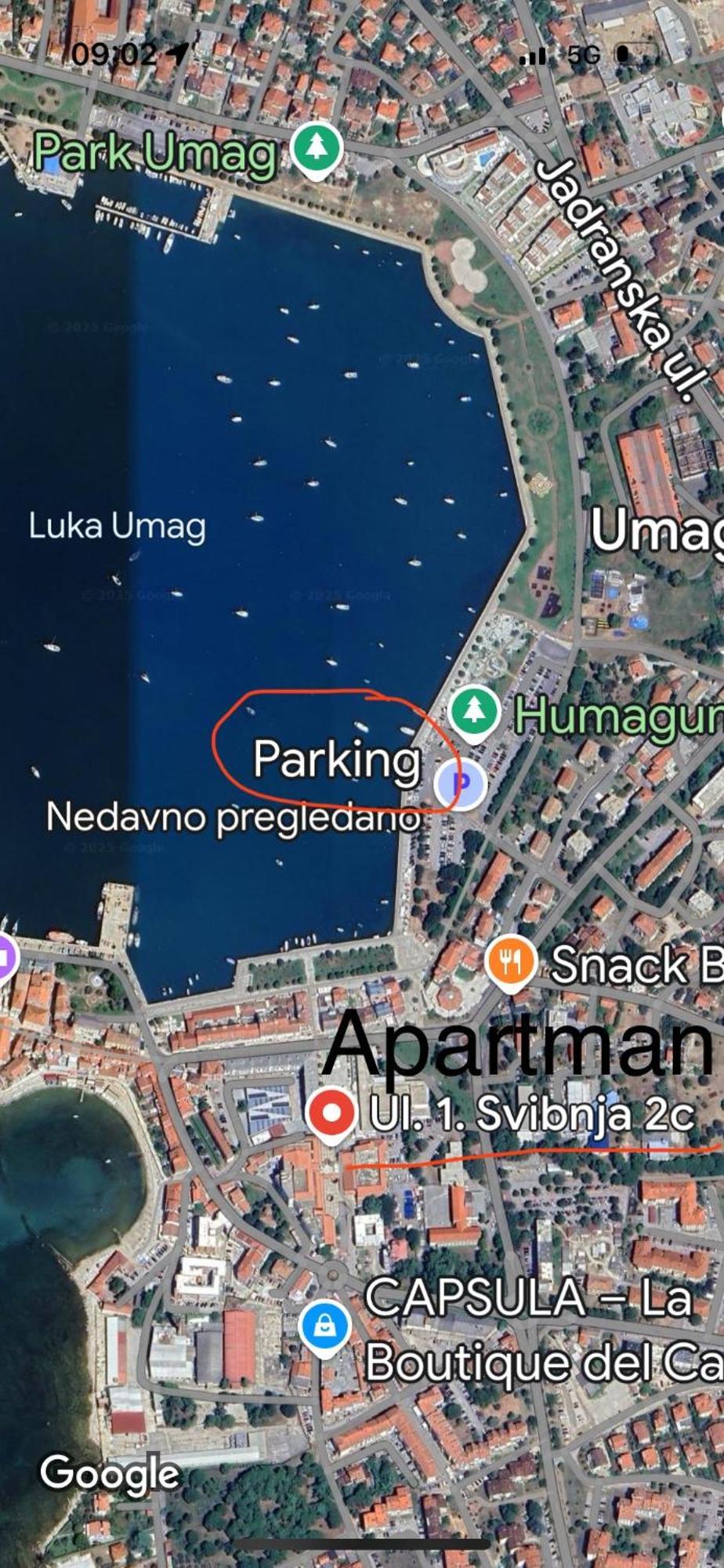 Bella Apartment Umag Eksteriør bilde